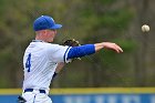 Baseball vs RWU  Wheaton College Baseball vs Roger Williams University. - Photo By: KEITH NORDSTROM : Wheaton, Baseball